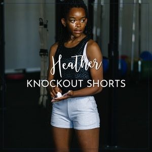 Heather Knockout Shorts
